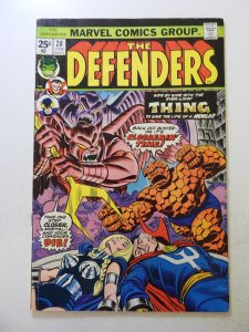 The Defenders #20 (1975) VG condition MVS intact
