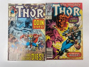 5 Thor MARVEL comic books #397 398 399 401 402 75 KM15