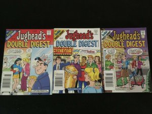 JUGHEAD'S DOUBLE DIGEST #65, 87, 98 VF Condition
