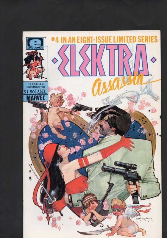 Elektra Assassin #4  1986 Frank Miller Bill Sienkiewicz