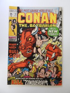 Conan the Barbarian #10 (1971) VF- condition