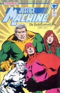 Justice Machine (Comico) #25 VF/NM COMICO - save on shipping - details inside