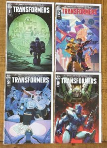 Transformers A Bold New Era #1,3,9,10 NM Lot IDW 2019
