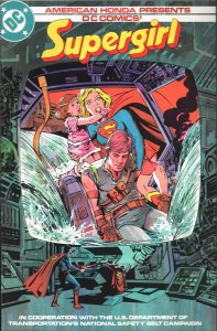 Supergirl 1984-DC-Angelo Torres & Joe Orlando art-American Honda promo comic