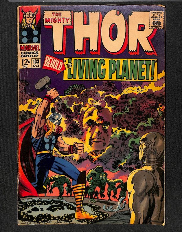 Thor #133 VG- 3.5 1st Ego!