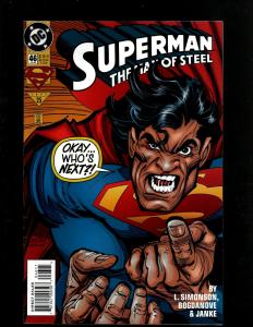 Lot of 12 Superman DC Comic Books #34 35 37 39 40 41 42 43 44 46 47 49 J341 