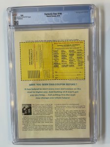 Fantastic Four #144 - CGC 9.4 -  Doctor Doom and Darkoth Appearance (1974)