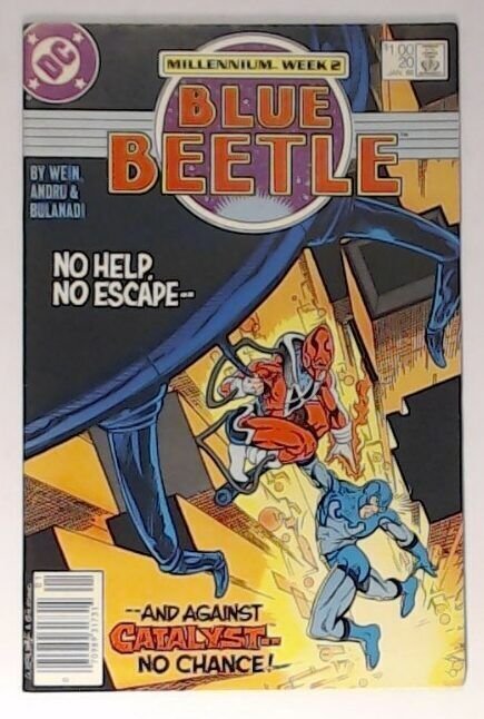 Blue Beetle #20 (DC, 1988) Newsstand Edition