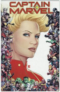 Captain Marvel #9 (2019 v10) Marvel 80th Frame Variant NM