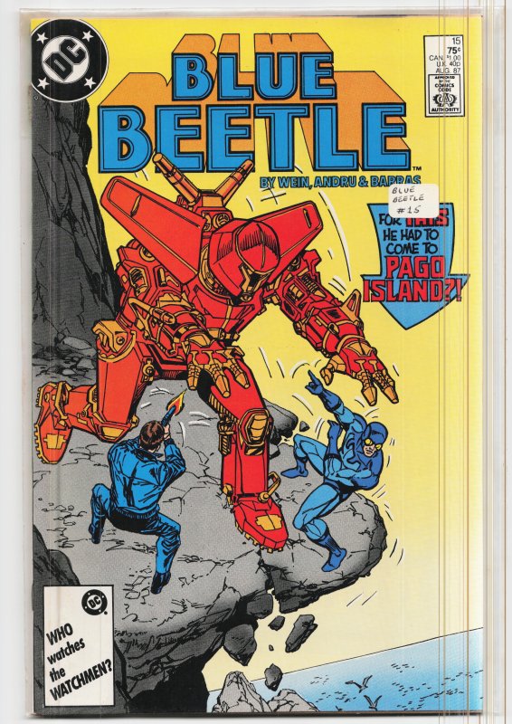 Blue Beetle #15 (1987) Blue Beetle