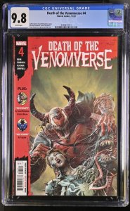 Death of the Venomverse #4 CGC 9.8 Barends Cover A Marvel 2023 Kid Venom Knull