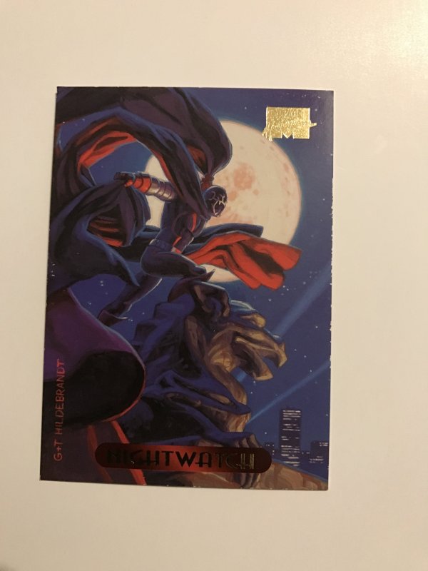 Nightwatch #85 card : 1994 Marvel Masterpieces, NM; Hilderbrandt art