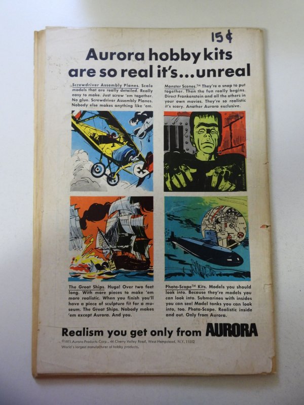 Superman #244 (1971)VG- Condition 1/4 Spine Split