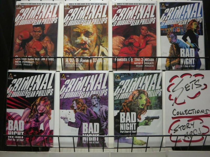 CRIMINAL (2008 ICON) v.2 1-7  Brubaker & Phillips