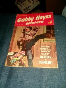 Gabby Hayes western 46 Fawcett comics 1951 golden age precode western movie hero