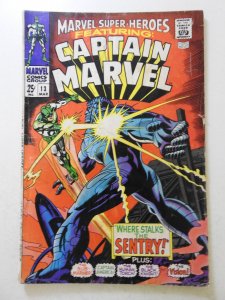 Marvel Super-Heroes #13 (1968) 1st Carol Danvers! Solid VG- Condition!