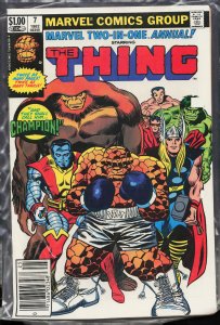 Marvel Two-in-One Annual #7 (1982) The Thing [Key Issue]