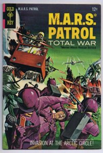 Mars Patrol Total War #4 ORIGINAL Vintage 1967 Gold Key Comics