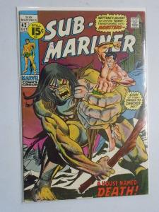 Sub-Mariner (1st Series) #42, 3.5 (1971)