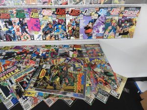 Huge Lot of 200 Comics W/ Thor, Warlock, Wolverine Avg. FN+