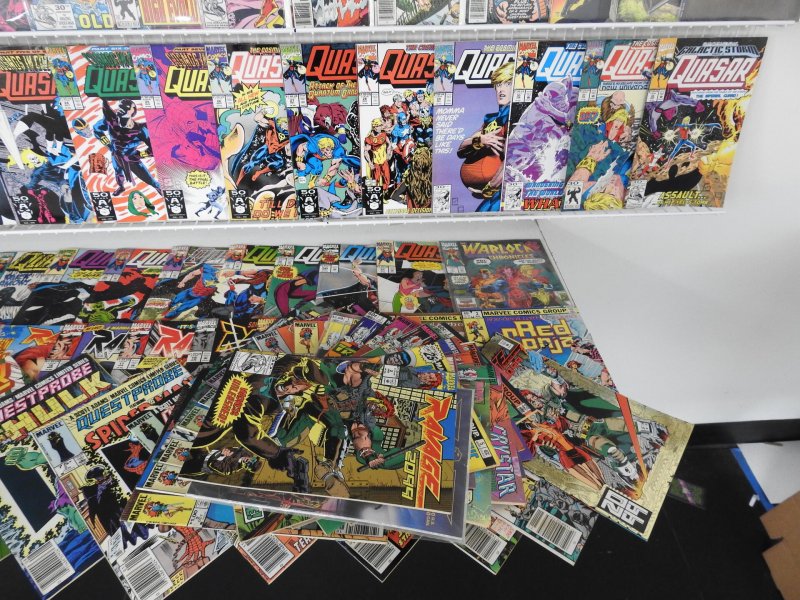 Huge Lot of 200 Comics W/ Thor, Warlock, Wolverine Avg. FN+