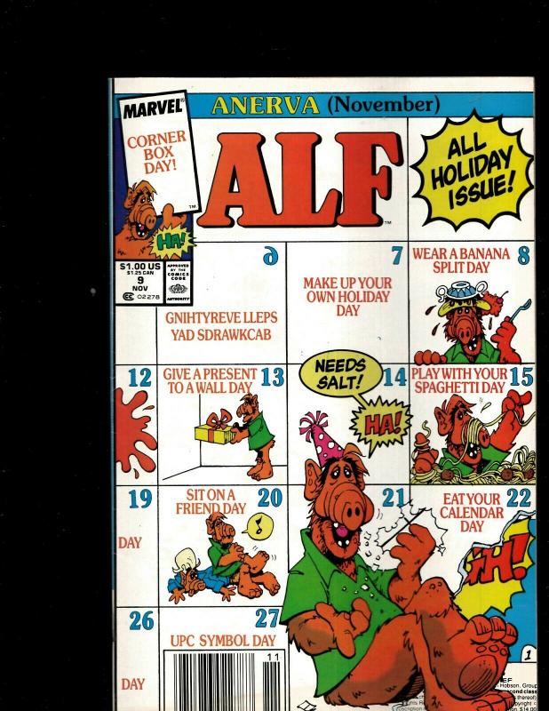 Lot Of 12 Alf Comics # 2 6 7 8 9 10 11 12 13 14 15 16   WS3