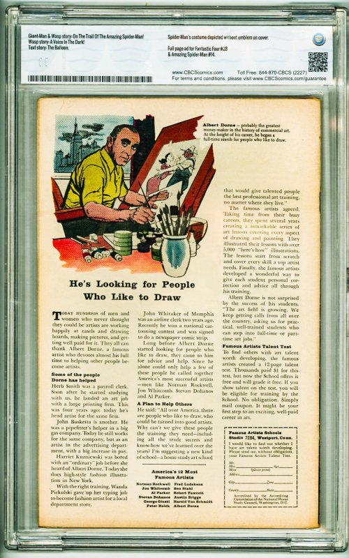 Tales to Astonish #57 (1964) CBCS 6.5! OWW Pages!