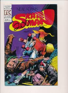 PC Comics SKATE MAN #1, Neal Adams Lot of 2 Shrink Wrapped comics ~ VF+ (HX880) 