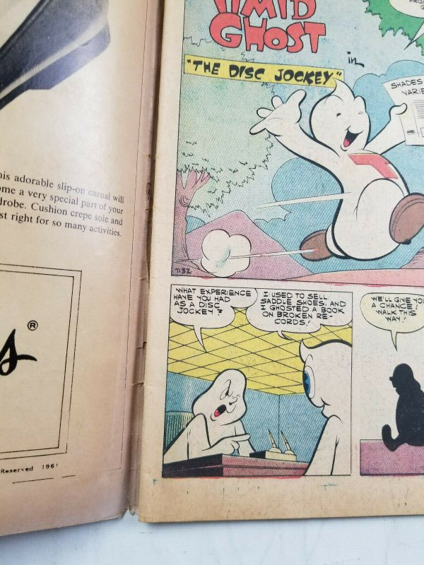 Timmy The Timid Ghost #11 1961 Schiff's Shoes Promo Comic Blue Bird Pub - VG/VG-