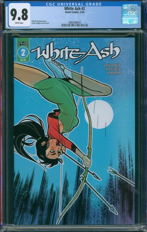 White Ash #2 Stickney Hughes Scout Comics 2020 CGC 9.8 