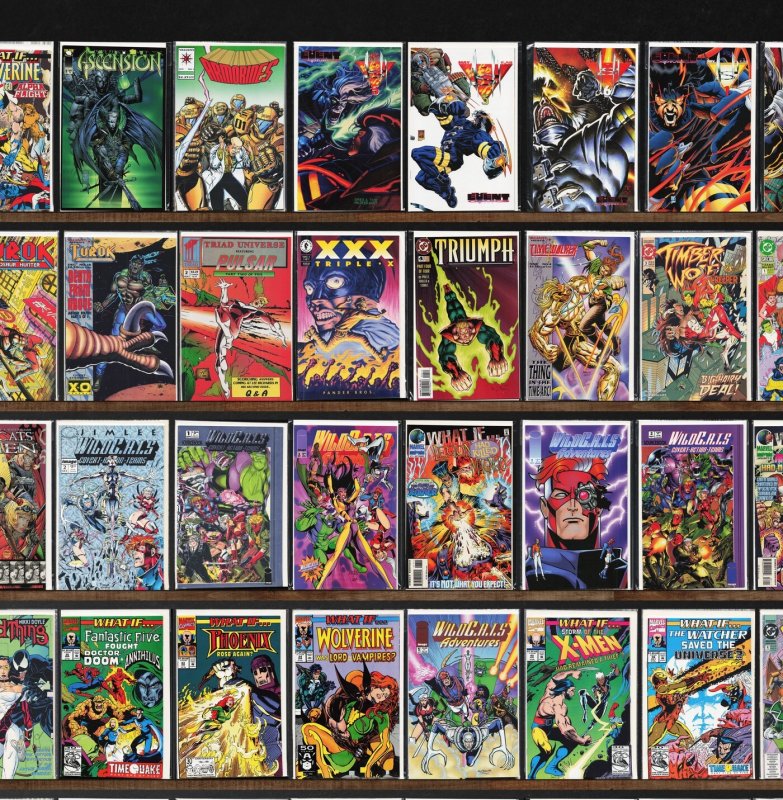 Huge Lot 140+ Comics with What If...?, Will To Power, Wolverine, Thor & More!