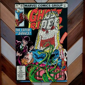 GHOST RIDER #80 VF (Marvel 1983) SOUL EATER Story J.M. DeMatteis ft CENTURIOUS