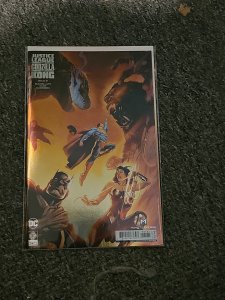 Justice League Vs Godzilla Vs Kong #1 Albuquerque Foil Variant DC Comics NM