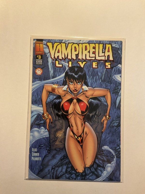 Vampirella Lives 3 Near Mint Nm Harris Comics