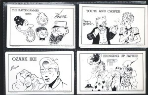 Newspaper Comic Strip Character Exhibit Card Set 1949-40 card set-King of the... 