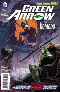 Green Arrow (5th Series) #20 VF ; DC | New 52 Jeff Lemire Komodo