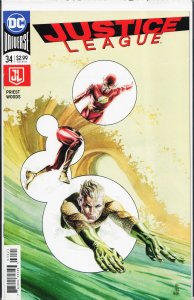 Justice League #34 Variant Cover (2018) Justice League