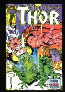 Thor #364 NM 9.4 1st Appearance Throg!