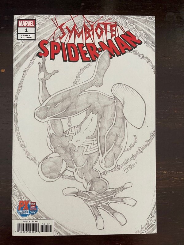 Symbiote Spider-Man #1 C2E2 variant Marvel 2019 NM 9.4