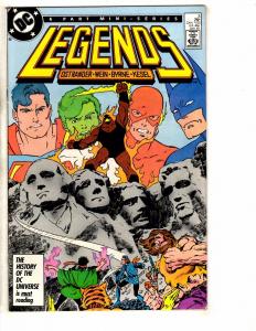 Legends # 3 VF DC Comic Book 1st Modern Suicide Squad Appearance Deadshot CR5