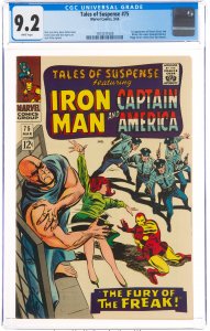 Tales of Suspense #75 (1966) CGC Graded 9.2