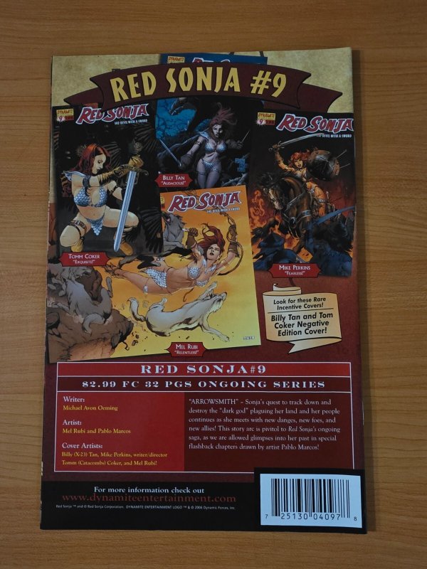 Red Sonja #8 Rubi Cover D Variant ~ NEAR MINT NM ~ 2006 Dynamite Comics