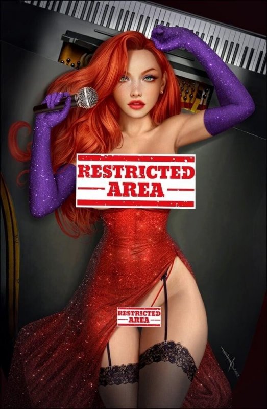 Jessica Rabbit Cosplay 10 Book Virgin Master Set by Sidney Augusto BooKooComix