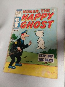 HOMER, THE HAPPY GHOST (1969 Series) #1 marvel Comics silver age key classic cvr
