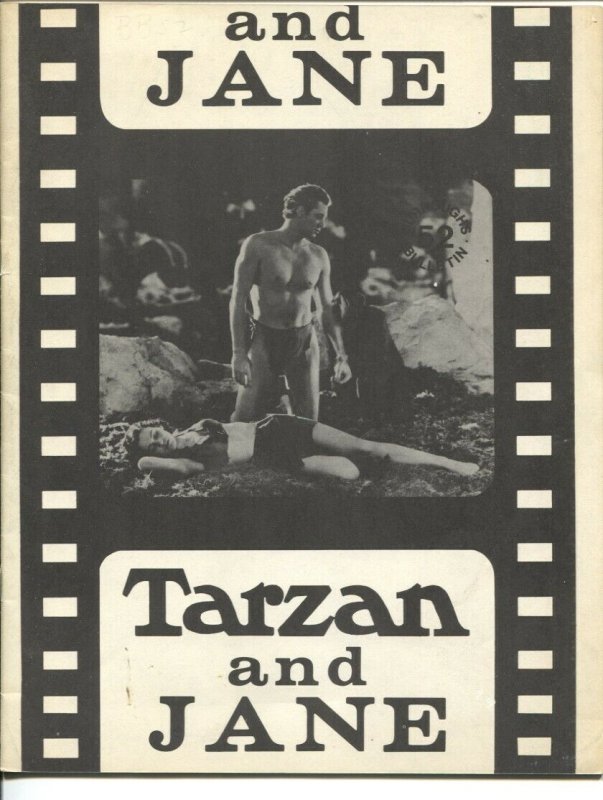 Burroughs Bulletin #52 1975-Tarzan & Jane Issue-full page pix-FN