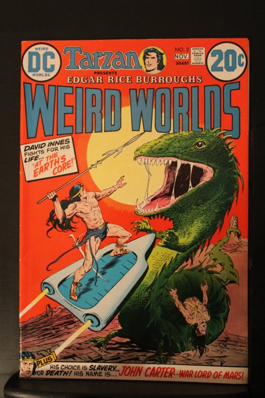 Weird Worlds #2 (1972) Super-High-Grade NM or better John Carter Warlord of Mars