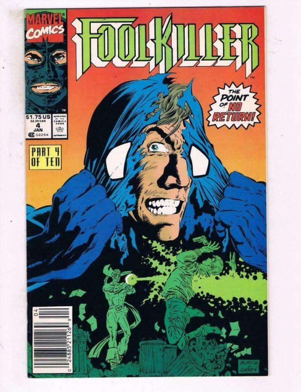 FOOL KILLER #4, NM-, So many Fools, so little Time, 1990 1991, Foolkiller, Marve