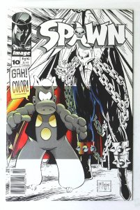 Spawn   #10, NM + (Actual scan)