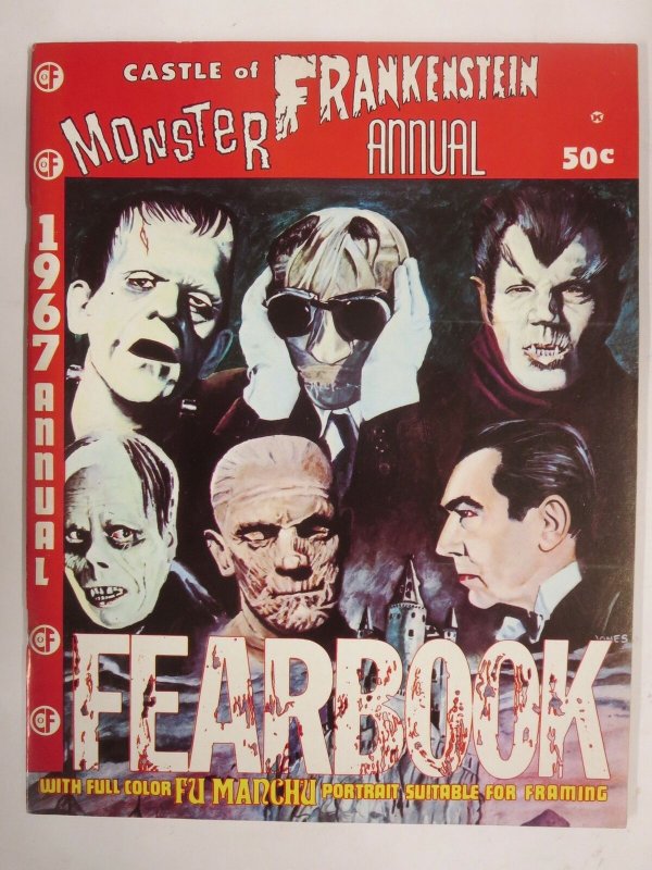 CASTLE OF FRANKENSTEIN 1967 ANN  Great, Scarce VF