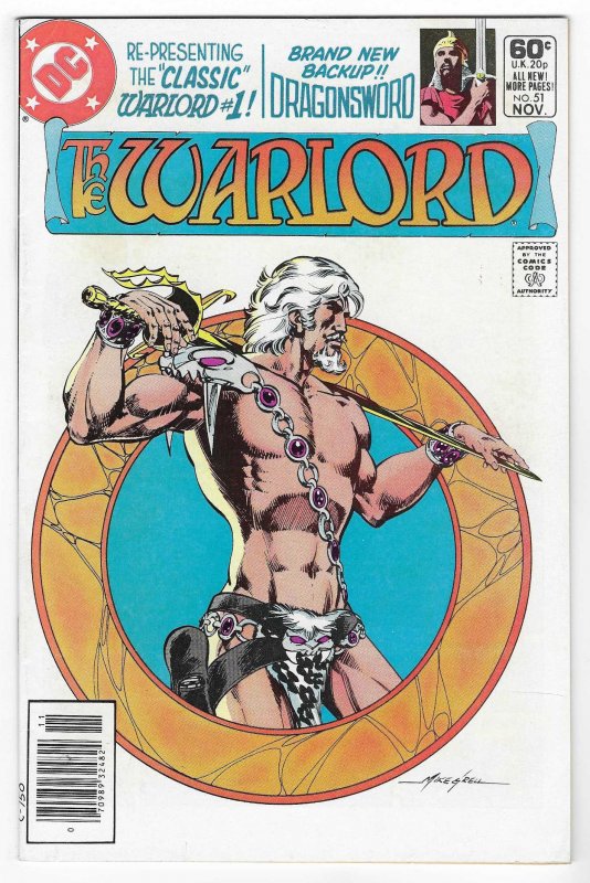 Warlord #51 Newsstand Edition (1981)